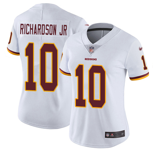 Washington Redskins Limited White Women Paul Richardson Road Jersey NFL Football #10 Vapor